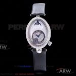 AW Factory Breguet Reine De Naples 8908 Diamond Case 36.5×28.45 MM Quartz Ladies Watch 8908BB/52/964
